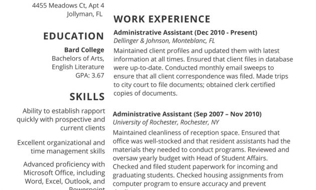 Pin Kiersten Jefferson On Career Pinterest Resume Resume intended for dimensions 816 X 1056