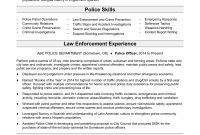 Police Officer Resume Sample Monster in measurements 1700 X 2200