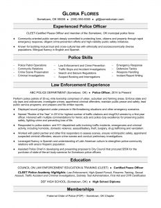 Police Officer Resume Sample Monster in measurements 1700 X 2200