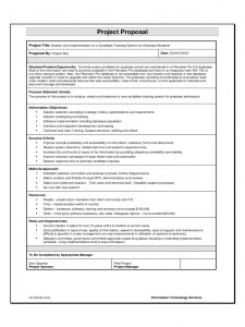 Project Proposal Template 10 Free Templates In Pdf Word Excel pertaining to sizing 768 X 1024