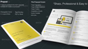 Proposal Photoshop Template Free Download Youtube within sizing 1280 X 720