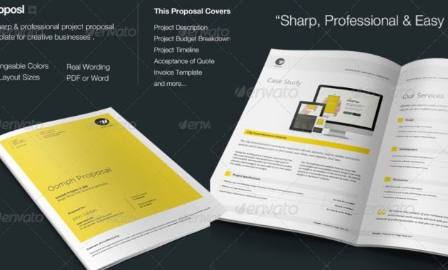 Proposal Photoshop Template Free Download Youtube within sizing 1280 X 720