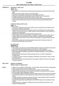 Qa Test Lead Resume Samples Velvet Jobs with regard to proportions 860 X 1240