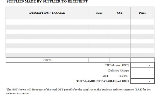 Recipient Created Tax Invoices Form regarding measurements 712 X 1284