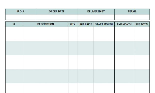 Rental Invoicing Template pertaining to dimensions 726 X 1162