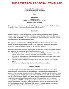 Research Proposal Template Research Proposal Template Free intended for proportions 1236 X 1600