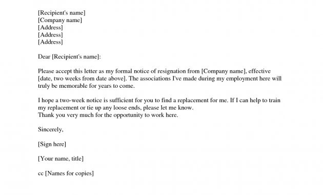 Resignation Letter Sample 2 Weeks Notice Free2img Yup with regard to size 1275 X 1650