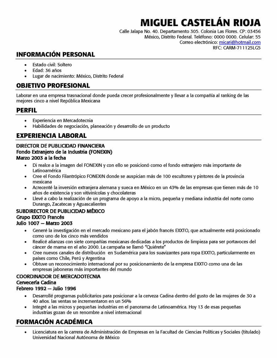 Resume En Espanol Free Resume Templates within dimensions 900 X 1165