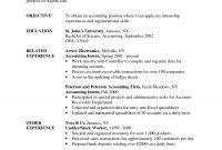 Resume Examples Entry Level 1 Resume Examples Pinterest Sample pertaining to dimensions 1275 X 1650
