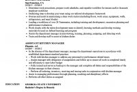 Resume Examples Kitchen Manager Resume Examples Pinterest throughout measurements 860 X 1240