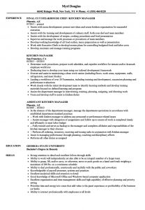 Resume Examples Kitchen Manager Resume Examples Pinterest throughout measurements 860 X 1240