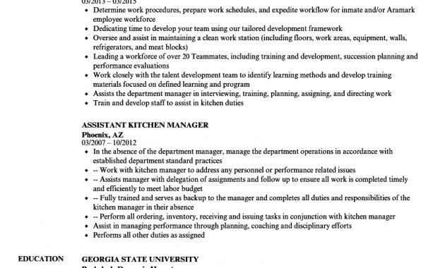 Resume Examples Kitchen Manager Resume Examples Pinterest throughout measurements 860 X 1240