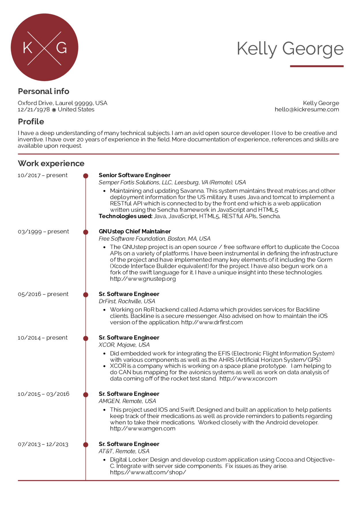 Resume Examples Real People Senior Software Engineer Resume intended for measurements 1240 X 1754