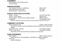 Resume Examples Sample Academic Resume Academics Scholarship Resume with size 791 X 1024