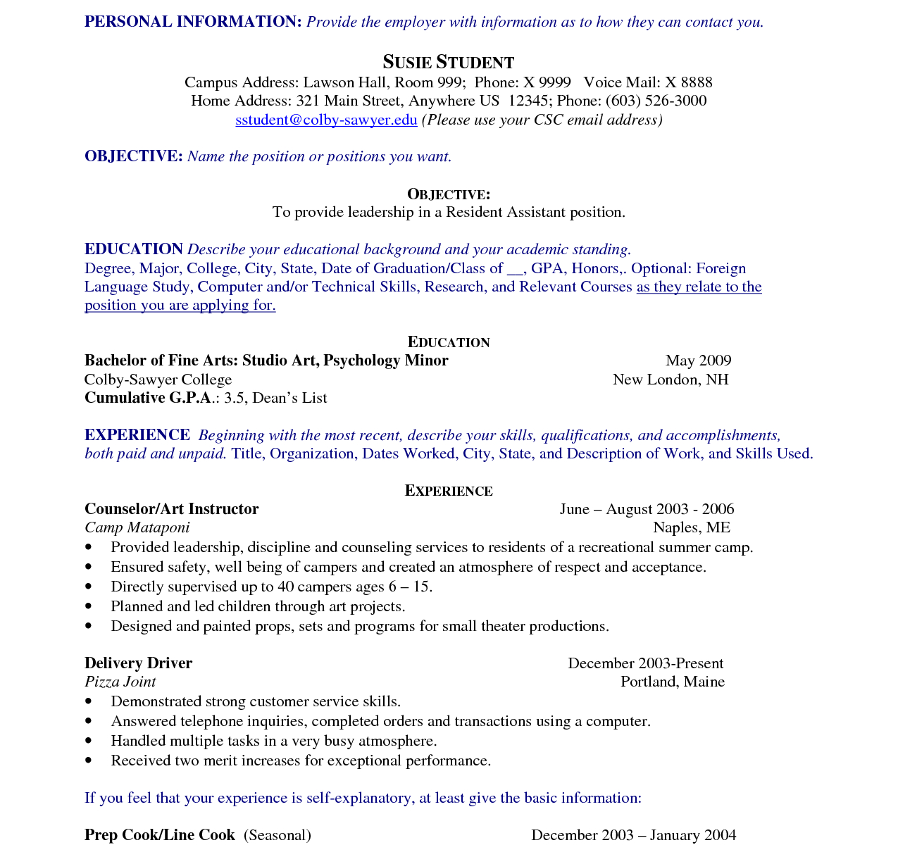 Resume Objective High School Studentsmple Sample For First Job for sizing 1275 X 1200