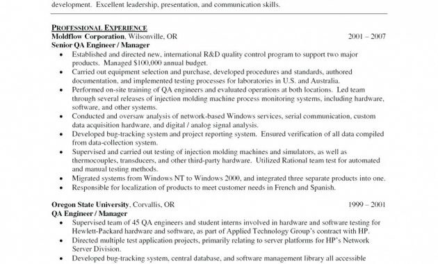 Resume Qa Tester Resume Software Testing Format Unique For Template regarding size 1084 X 1403