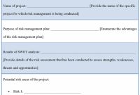 Risk Management Plan Template Proposal Management Plan Template with regard to size 850 X 1180