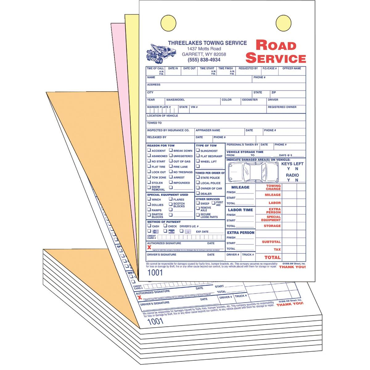 Road Service Invoice Template Custom Register Invoices Forms Aw throughout measurements 1200 X 1200
