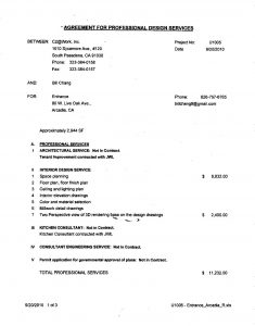 Sample Of Short Form For Designbuild Proposal For Residential with regard to dimensions 1152 X 1472