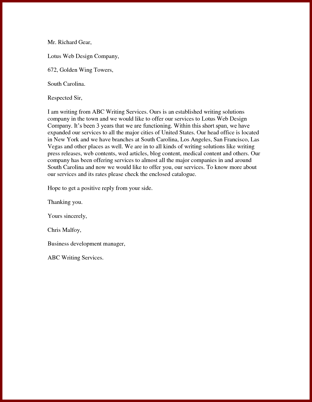 Sample Proposal Letter To Offer Services Scrumps in proportions 1295 X 1670