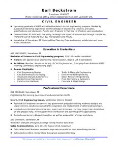 Sample Resume For An Entry Level Civil Engineer Monster pertaining to proportions 1700 X 2200