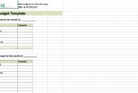 Simple Budget Template Yelomdigitalsiteco pertaining to dimensions 1920 X 1081