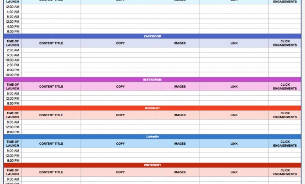 Social Media Marketing Plan Template Inspirational Marketing Plan within sizing 1111 X 904