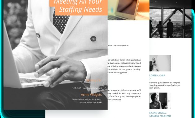 Staffing Proposal Template Free Sample Proposify within measurements 1116 X 1107