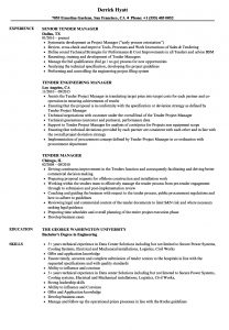 Tender Resume Samples Velvet Jobs within sizing 860 X 1240