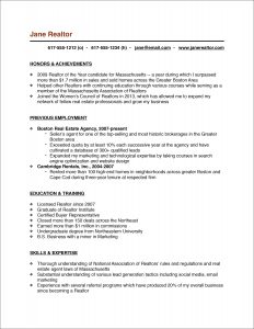 The Real Estate Agent Resume Examples Tips Placester pertaining to sizing 2550 X 3300