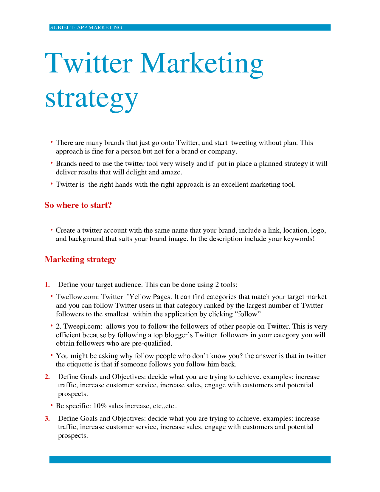 Twitter Marketing Plan Twitter Automation with dimensions 1275 X 1650