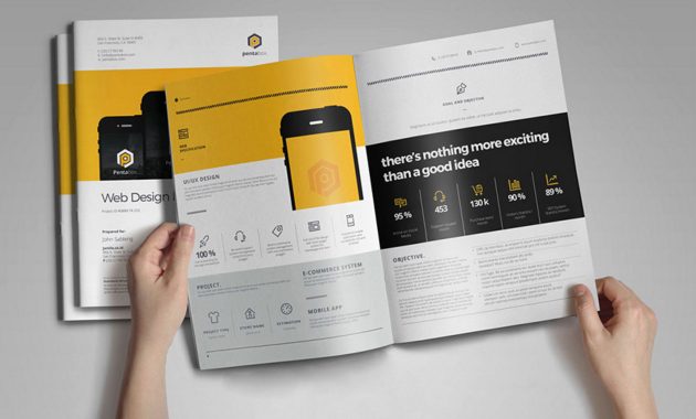 Website Design Proposal Template within dimensions 1260 X 840