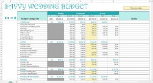 Wedding Budgets Excel Yelomdigitalsiteco with regard to measurements 1400 X 758