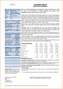 Word Template Executive Summary Budget Template Letter within measurements 1246 X 1760