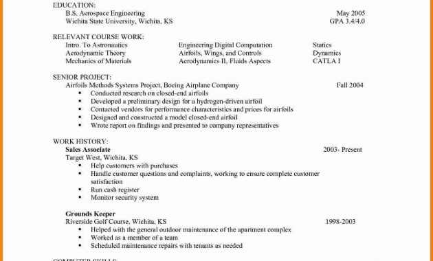 Work Experience Resume For Cute Sample 5 Tjfs Journal throughout sizing 1291 X 1666