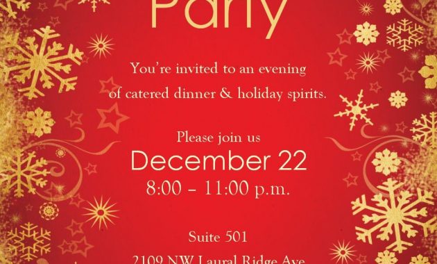 001 Free Holiday Invite Templates Template Ideas Unbelievable for size 1000 X 1400