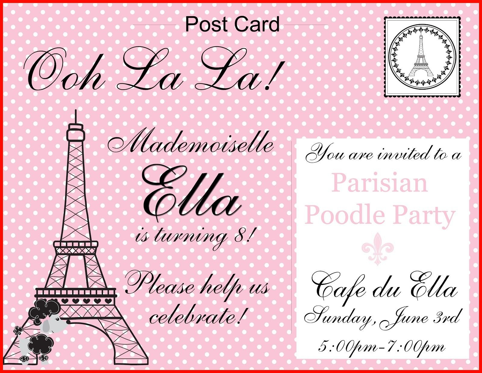 003 Template Ideas Paris Invitations Templates Outstanding Free pertaining to proportions 1600 X 1241