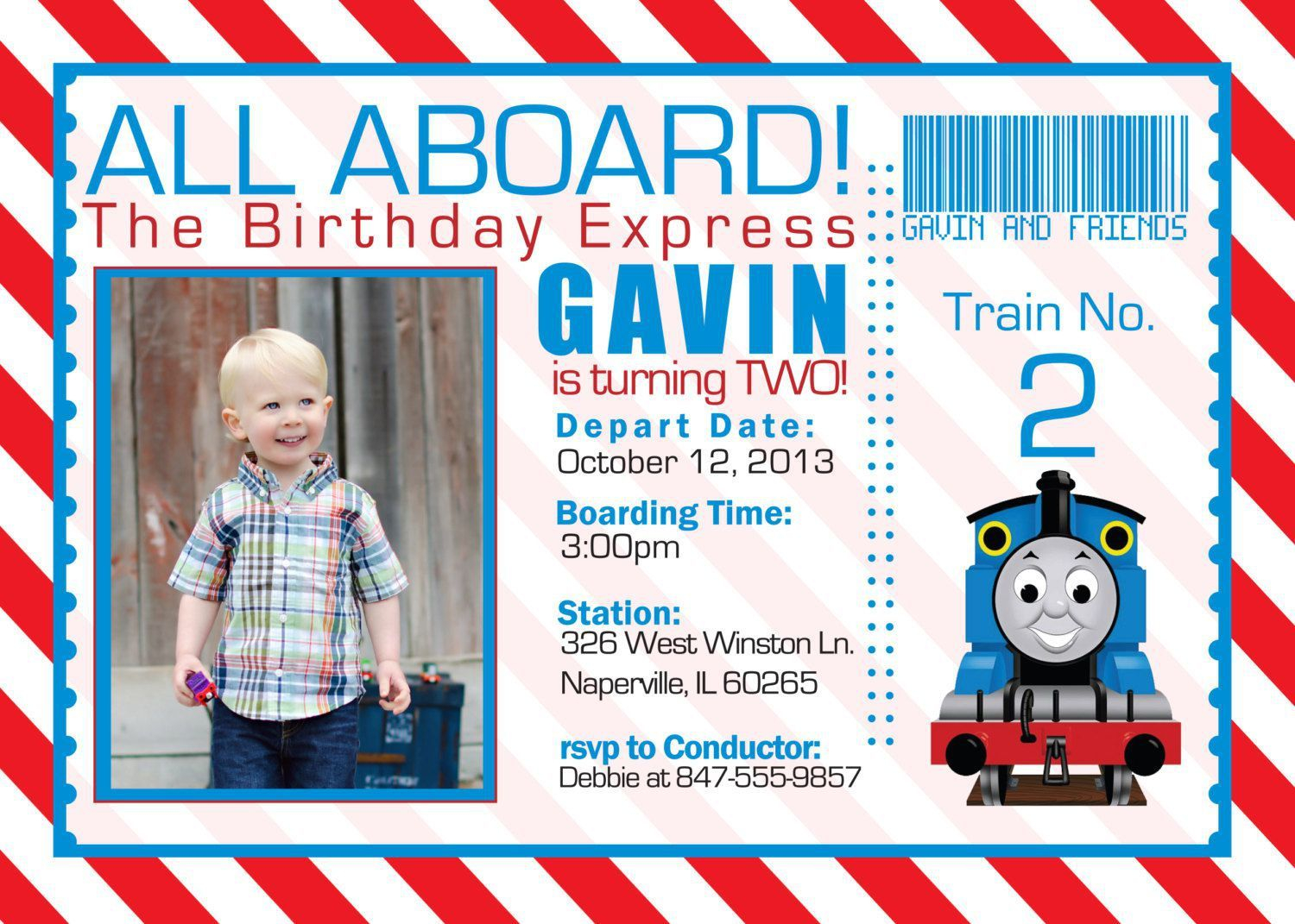 005 Thomas The Train Invitation Template Excellent Ideas Tank Engine inside dimensions 1500 X 1071