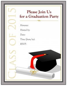 007 Graduation Party Invitations Templates Template Imposing Ideas inside dimensions 1920 X 2485