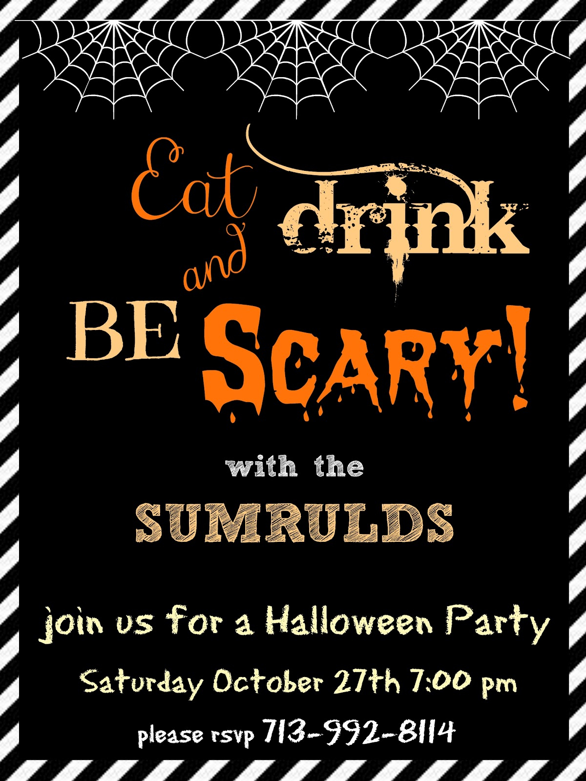 008 Free Halloween Party Invitation Templates Template Ideas inside measurements 1200 X 1600