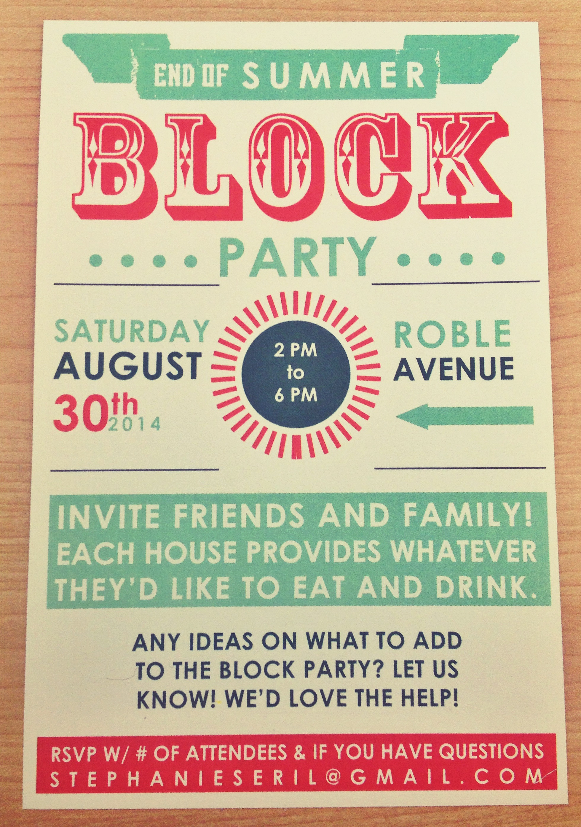 009 Block Party Invitation Templates Template Ideas With An Elegant pertaining to size 1960 X 2788