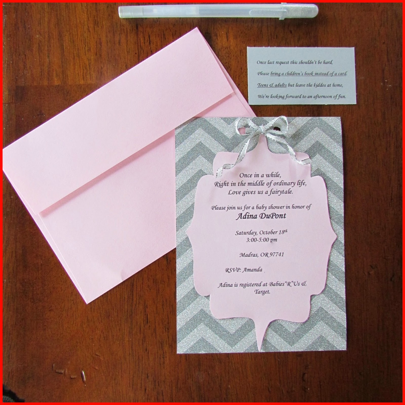 009 Do It Yourself Ba Shower Invitations Design Homemade Of throughout dimensions 1600 X 1600