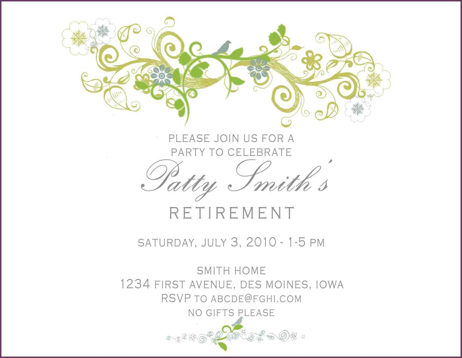 009 Template Ideas Retirement Party Invitations Templates Free 37578 inside proportions 1610 X 1246