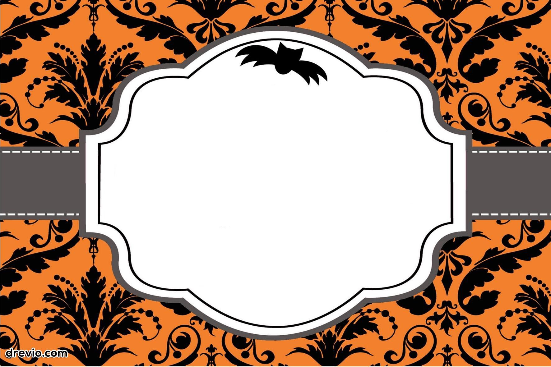 012 Template Ideas Free Halloween Invitation Templates Unbelievable within proportions 1772 X 1181