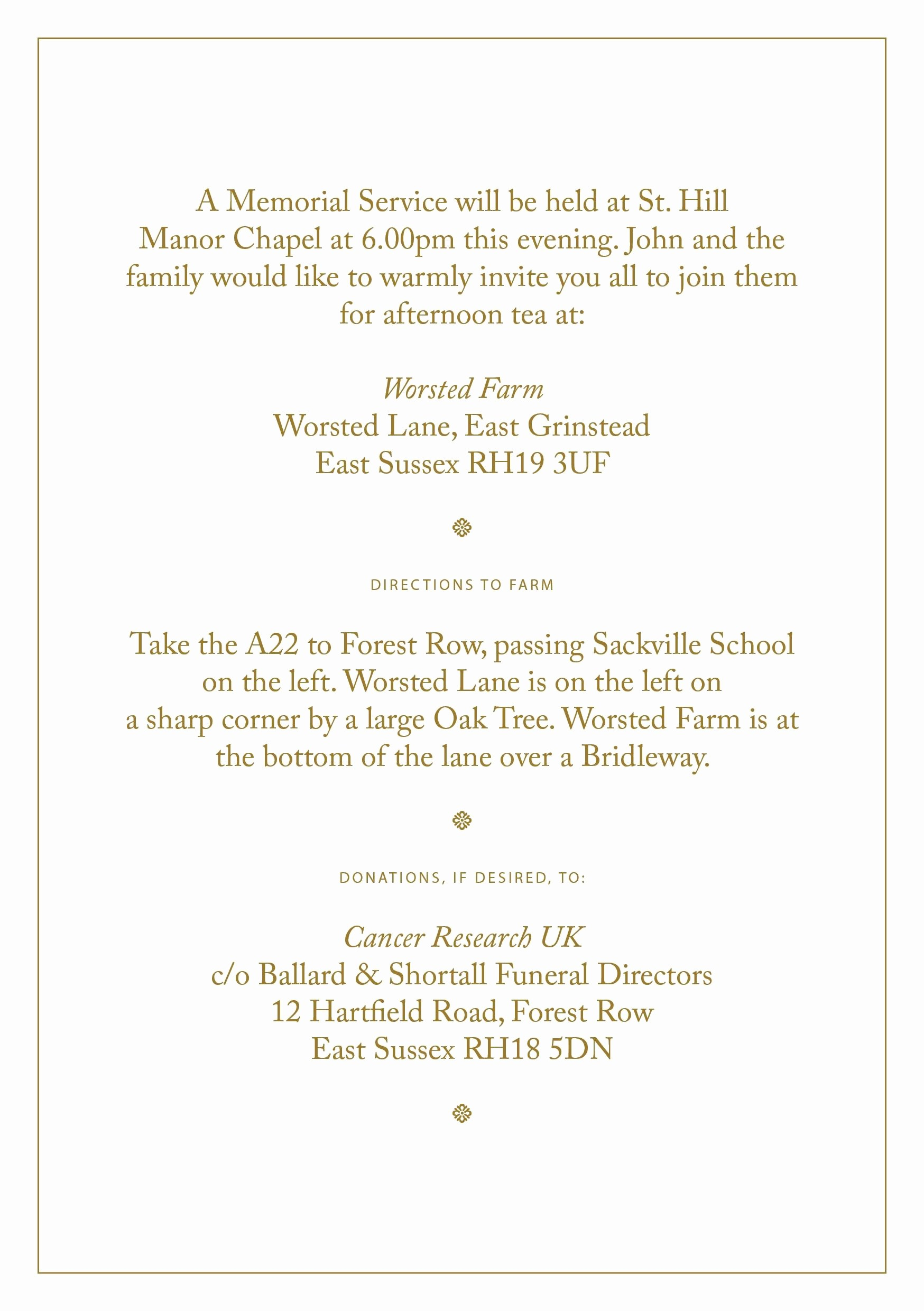 015 Memorial Service Invitation Template Free Luxury Invitations in sizing 1748 X 2480