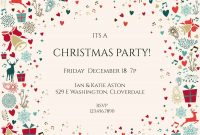 10 Free Christmas Party Invitations That You Can Print in proportions 1500 X 1500