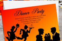 10 Personalised Come Dine With Me Dinner Party Invitations No1 inside proportions 2048 X 2048