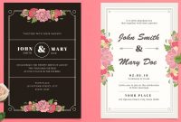 12 Customize Our Easy To Use Adobe Illustrator Wedding Invitation inside proportions 1200 X 690