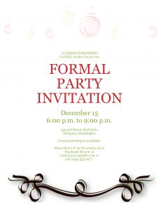 13 Special Template Of Formal Invitation Design Online For Template for size 1077 X 1387