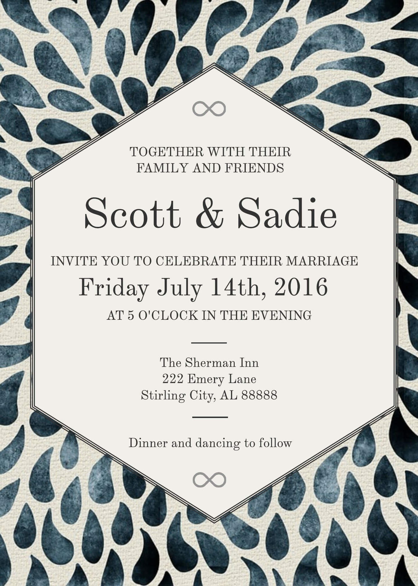16 Free Invitation Card Templates Examples Lucidpress for proportions 1440 X 2016